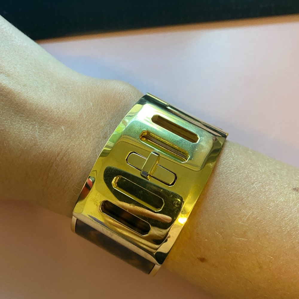 Michael Kors Gold and Brown Bracelet - Picture 5 of 5